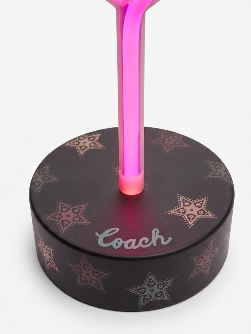 COACH Pink Heart LED Neon Accent Lamp - Picture 2 of 8